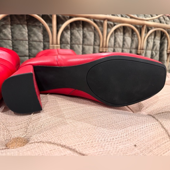 Sugar Red Ankle Boots - Picture 4 of 7